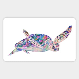 Sea Turtle Painting Magnet